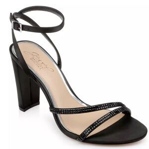 Jewel Badgley Mischka Aura Heeled Sandal - 9 NEW